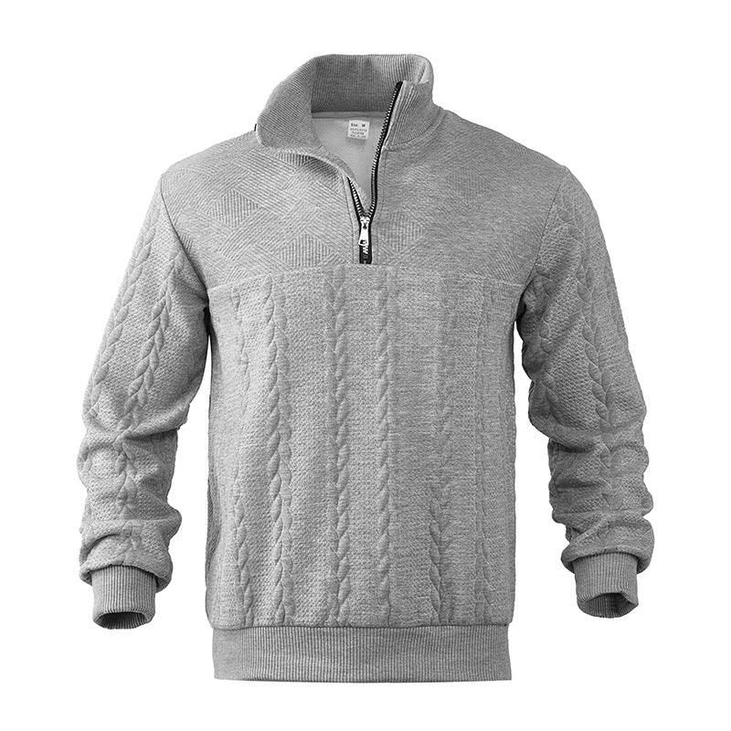 Delfín® | Brookstone Quarter Zip Sweater
