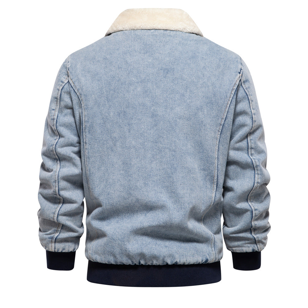 Fernando® | Jackson Denim Sherpa Jacket
