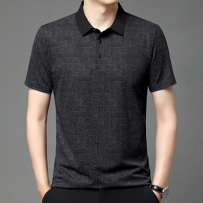 Ireneo® | Premium Geometric Polo Shirt