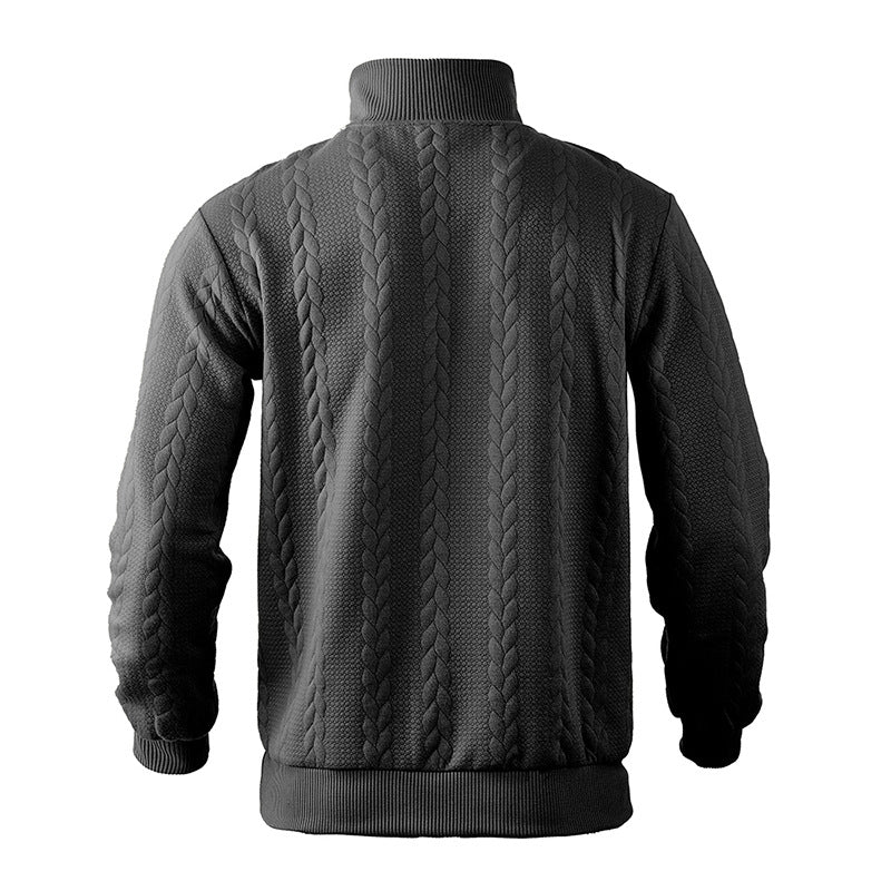 Delfín® | Brookstone Quarter Zip Sweater