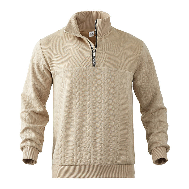 Delfín® | Brookstone Quarter Zip Sweater
