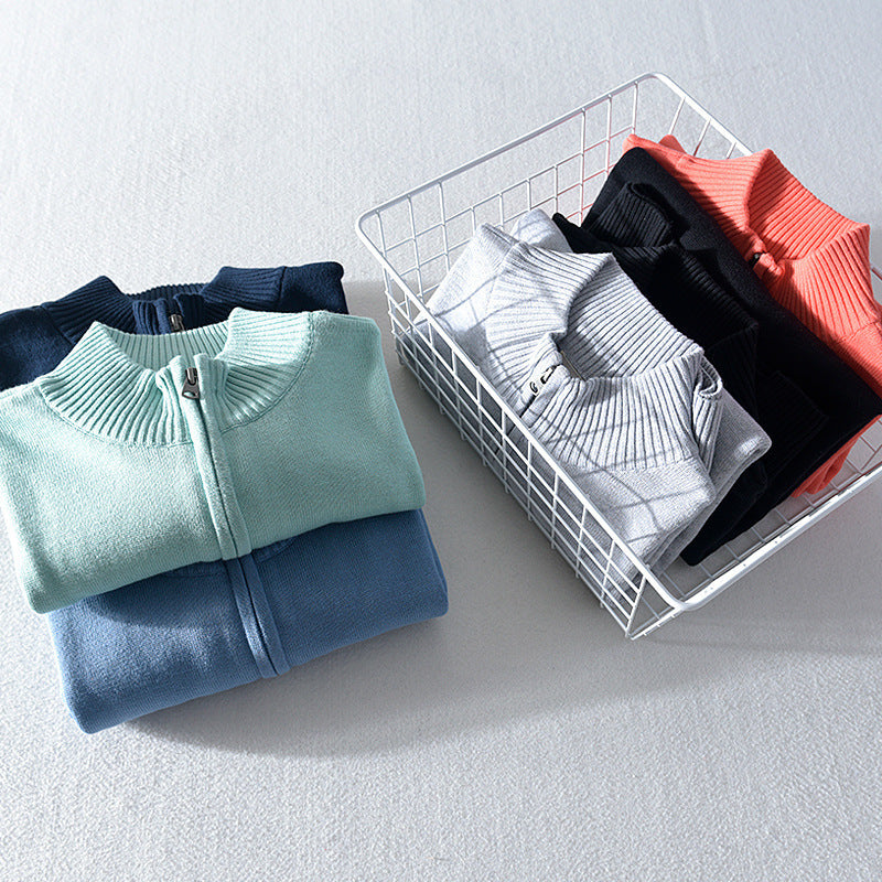 Alejandro® | Cotton Half-Zip Sweater