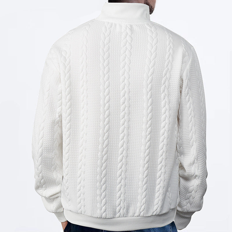 Delfín® | Brookstone Quarter Zip Sweater