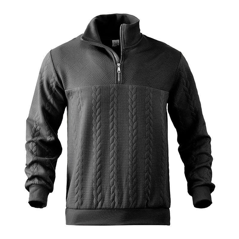 Delfín® | Brookstone Quarter Zip Sweater