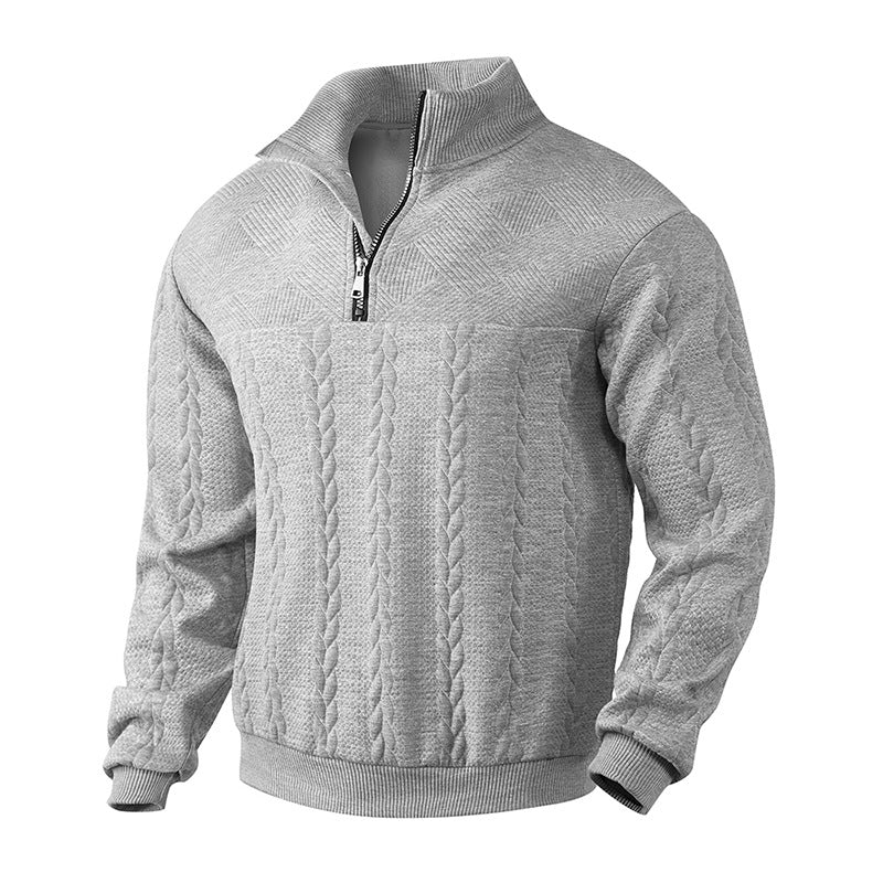 Delfín® | Brookstone Quarter Zip Sweater