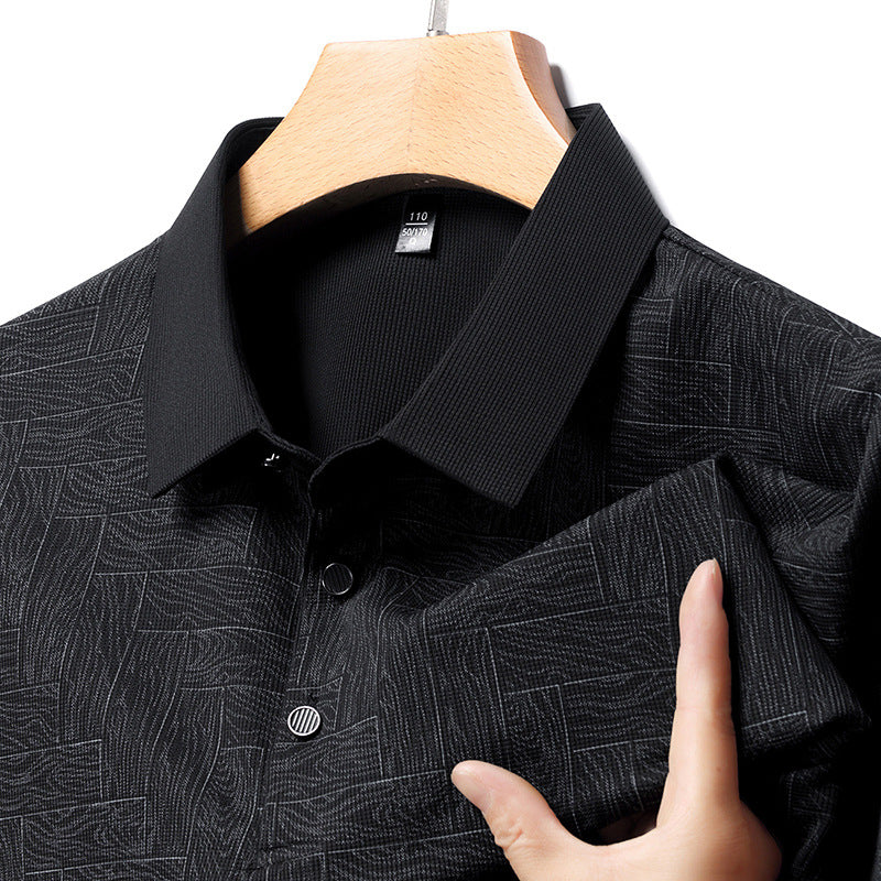 Ireneo® | Premium Geometric Polo Shirt