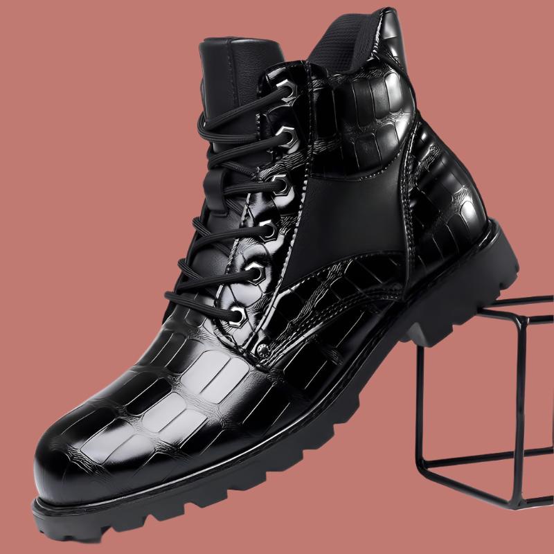 Ramón® | Leather Croco Boots