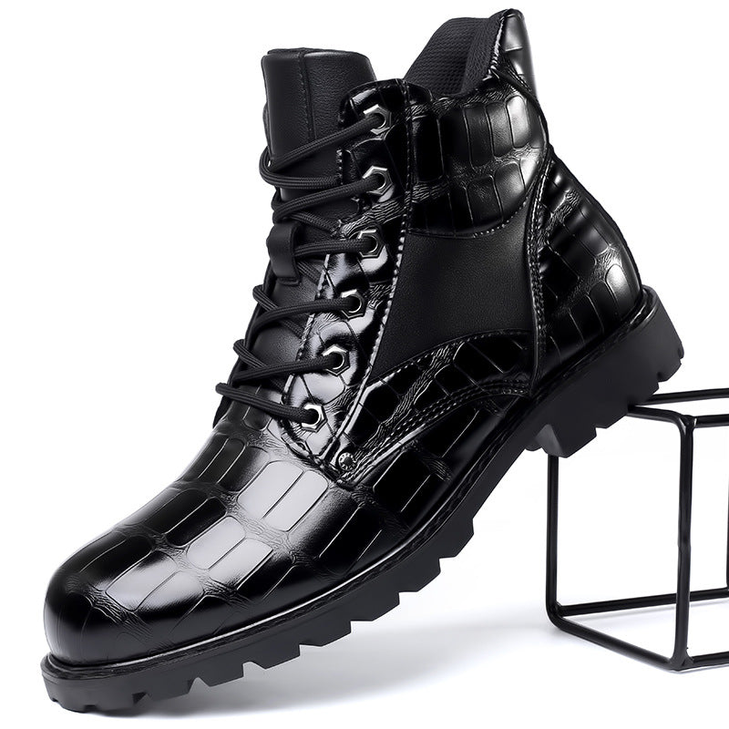 Pablo® | Exclusive crocodile leather boots