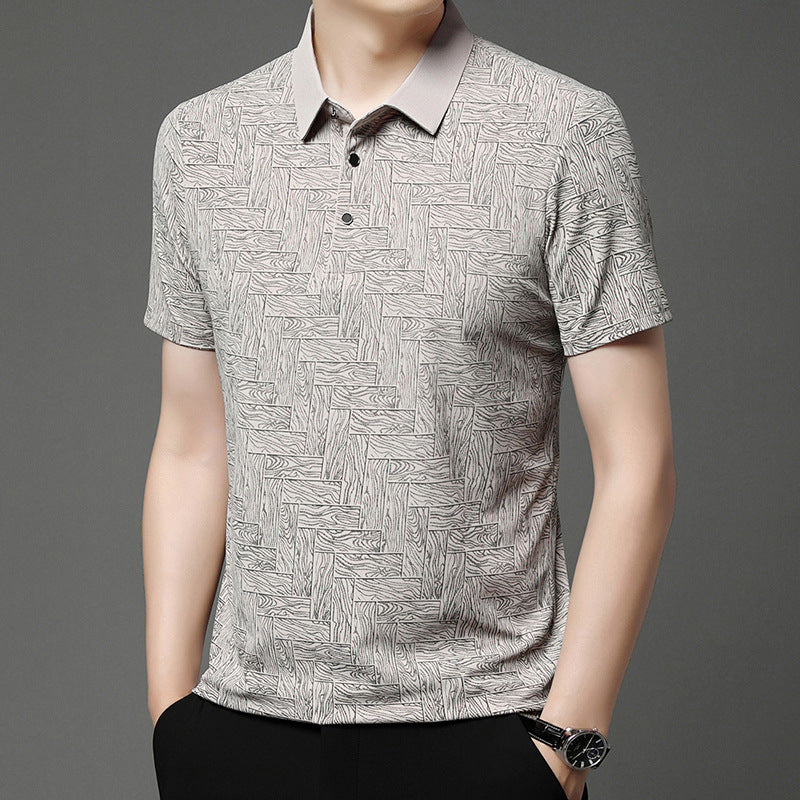 Ireneo® | Premium Geometric Polo Shirt
