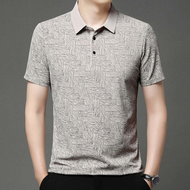 Ireneo® | Premium Geometric Polo Shirt