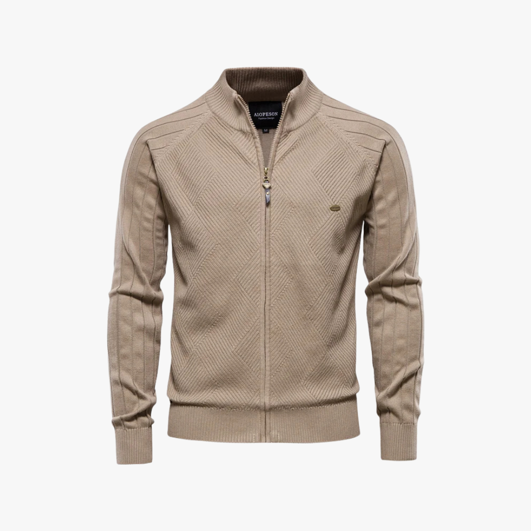 Carson® | Solid Men Zipper