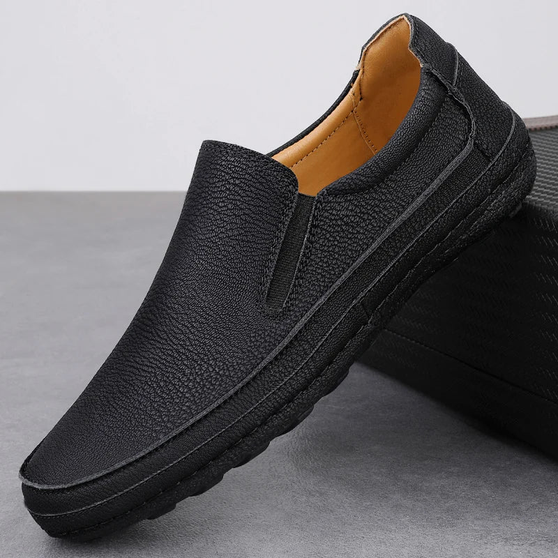 Bibor® | Nicol Genuine Leather Loafers