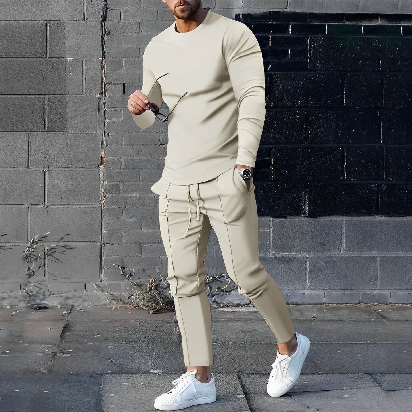 Adler® | Trendy Warm Sweater with Pants for Men