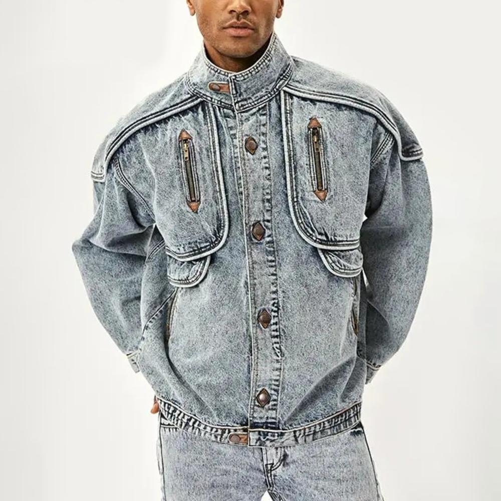 Gordon® | Fashionable Vintage Denim Jacket For Men