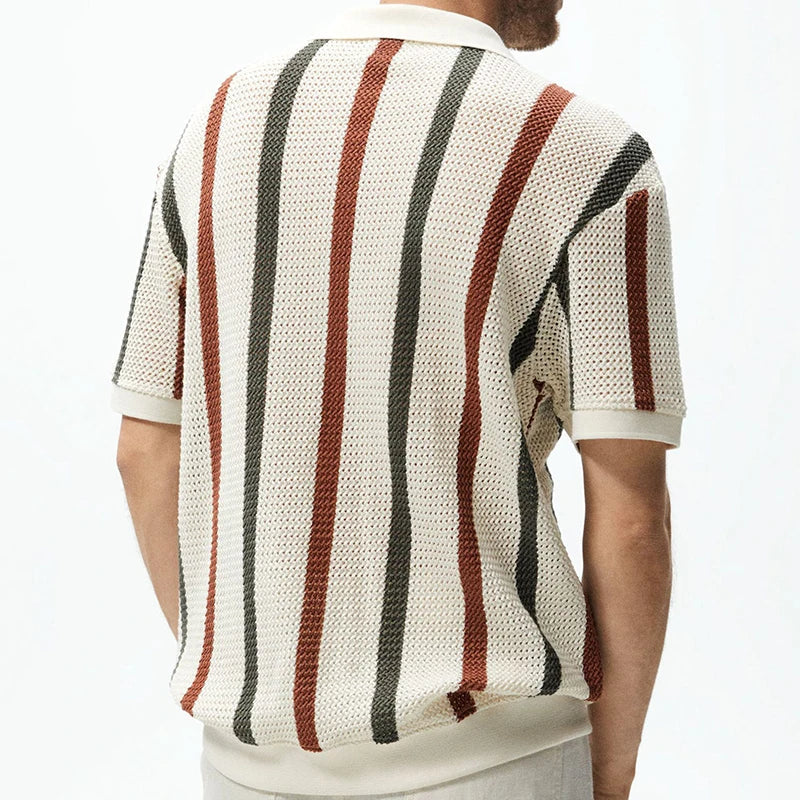 Orion® | Striped Polo For Men