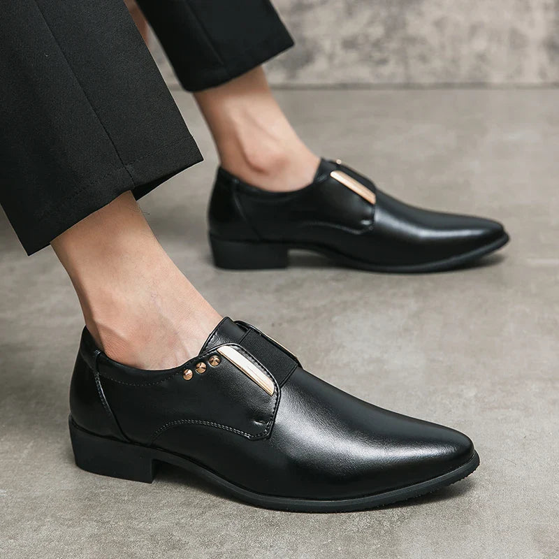 Domiciano® | Salvatore Genuine Leather Dress Shoes