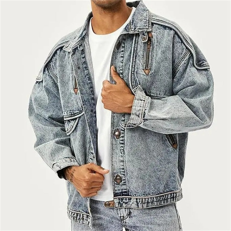 Gordon® | Fashionable Vintage Denim Jacket For Men