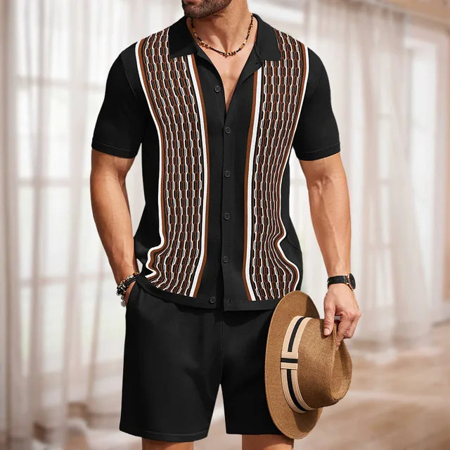 Elston® | Summer Two-Piece Set With Short Sleeves
