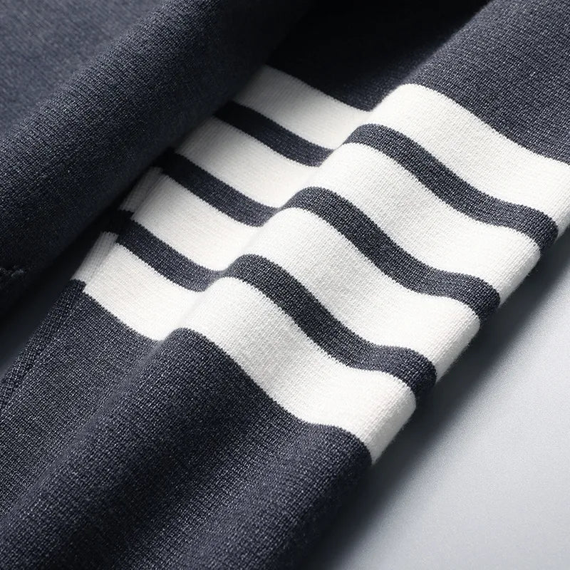 Lorenzo® | Elegant Striped Cardigan