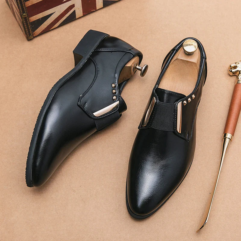 Domiciano® | Salvatore Genuine Leather Dress Shoes