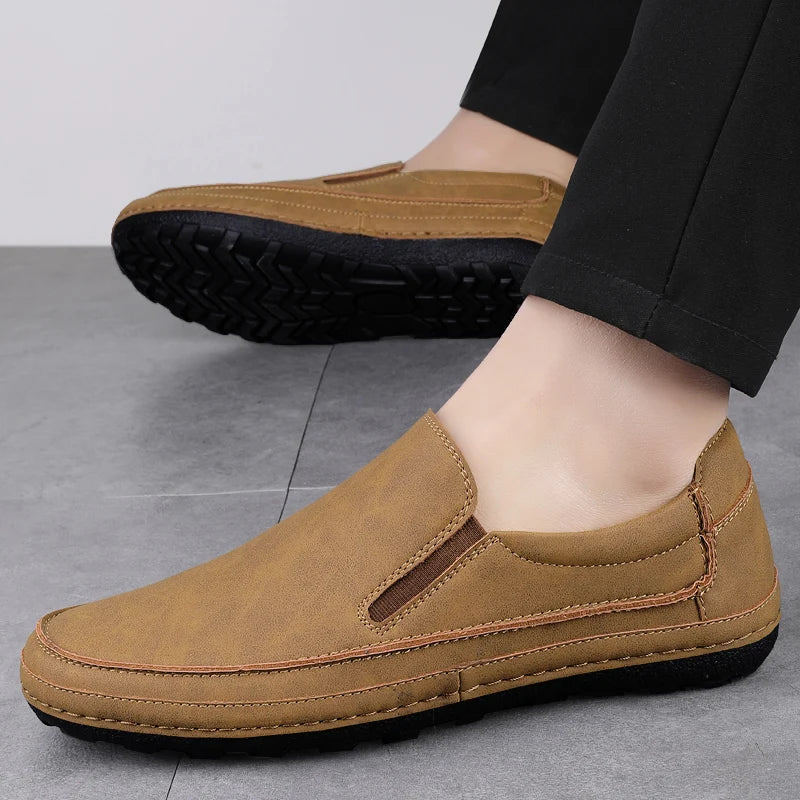 Bibor® | Nicol Genuine Leather Loafers