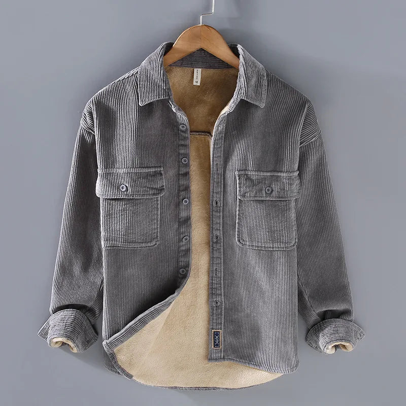 Alex® | Velvet Jacket With Fleece
