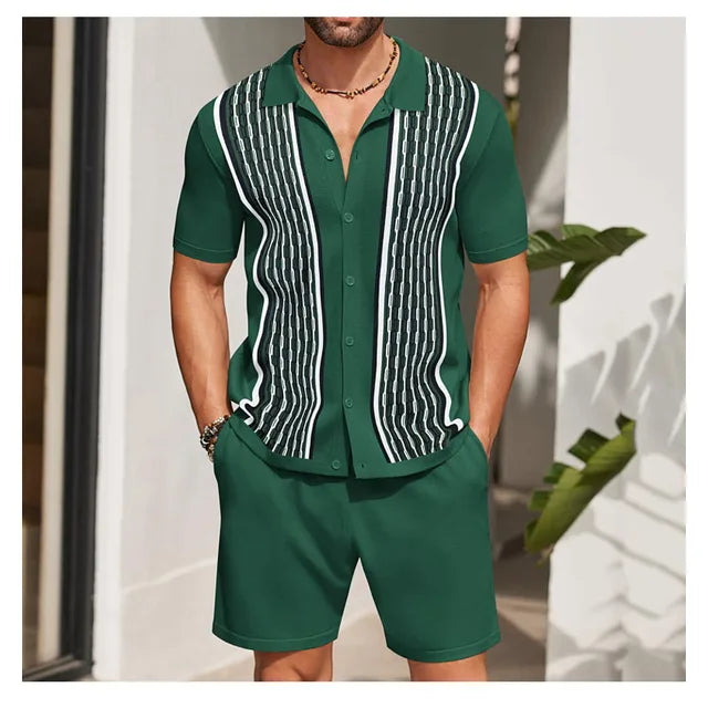 Elston® | Summer Two-Piece Set With Short Sleeves