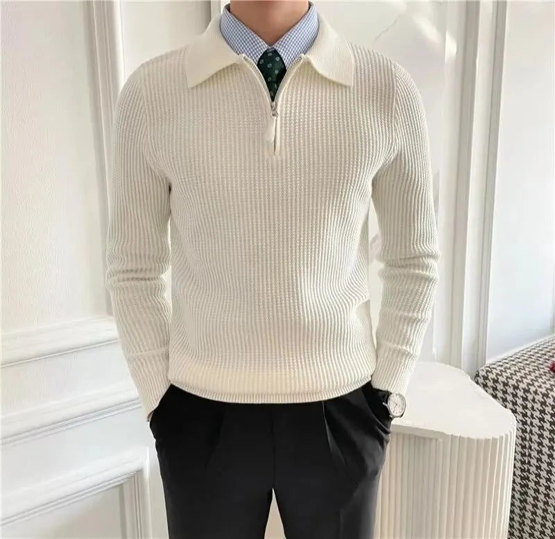 Claudius® | Luxury Pullover With Zipper