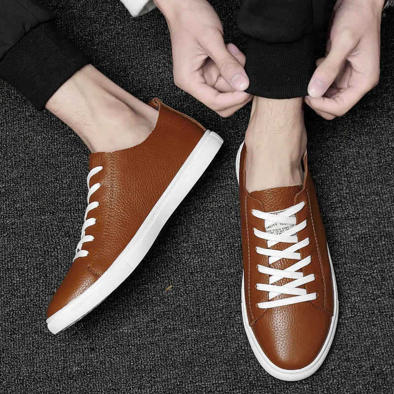 Bendicty® | Genuine Leather Sneakers