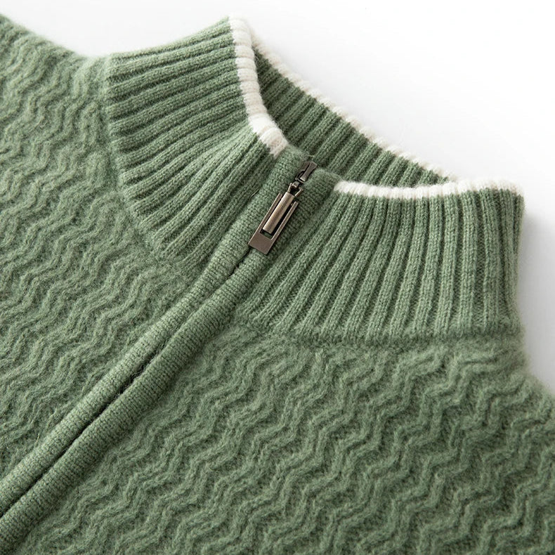 Ismael® | Half-zip wool sweater