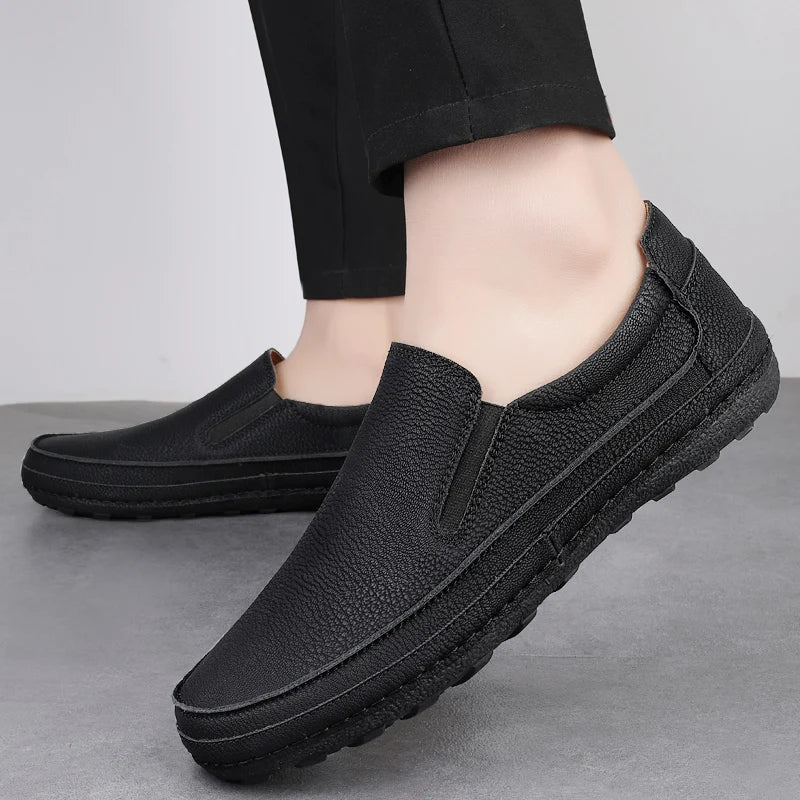 Bibor® | Nicol Genuine Leather Loafers