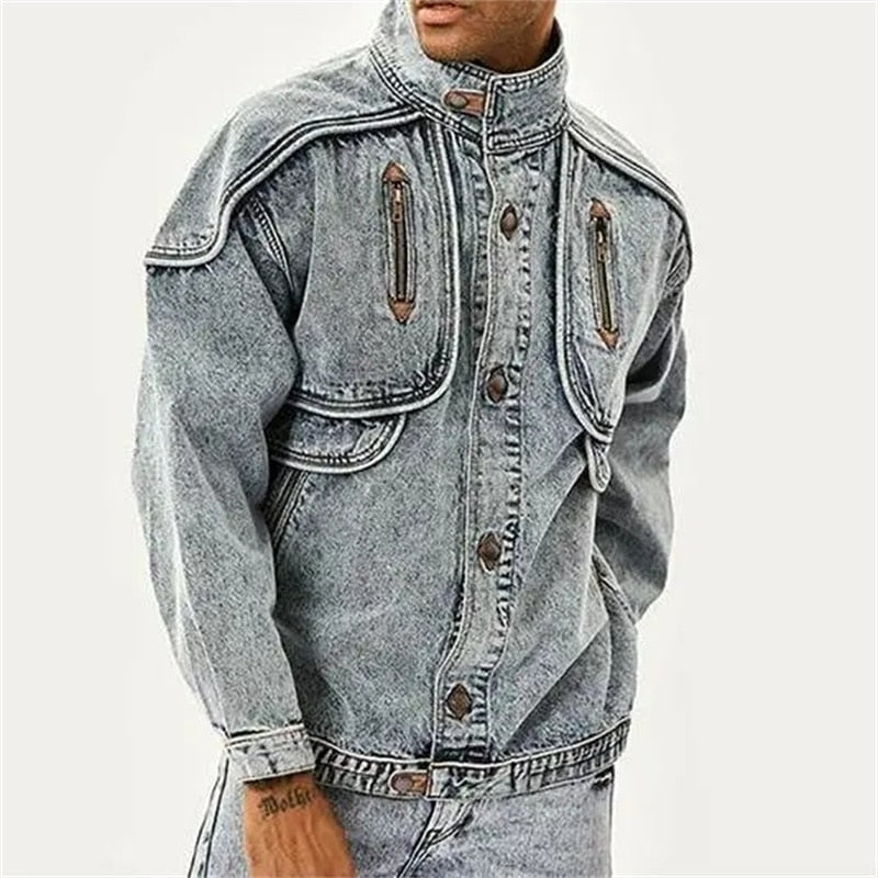 Gordon® | Fashionable Vintage Denim Jacket For Men