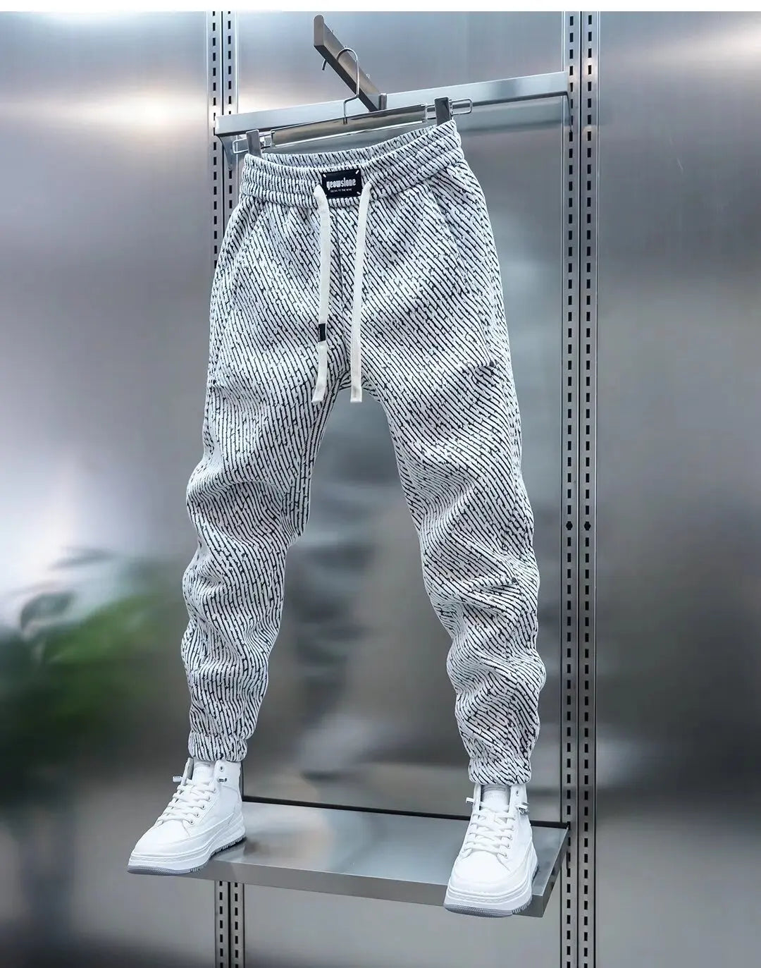 Elijah® | Casual Pants With Pattern