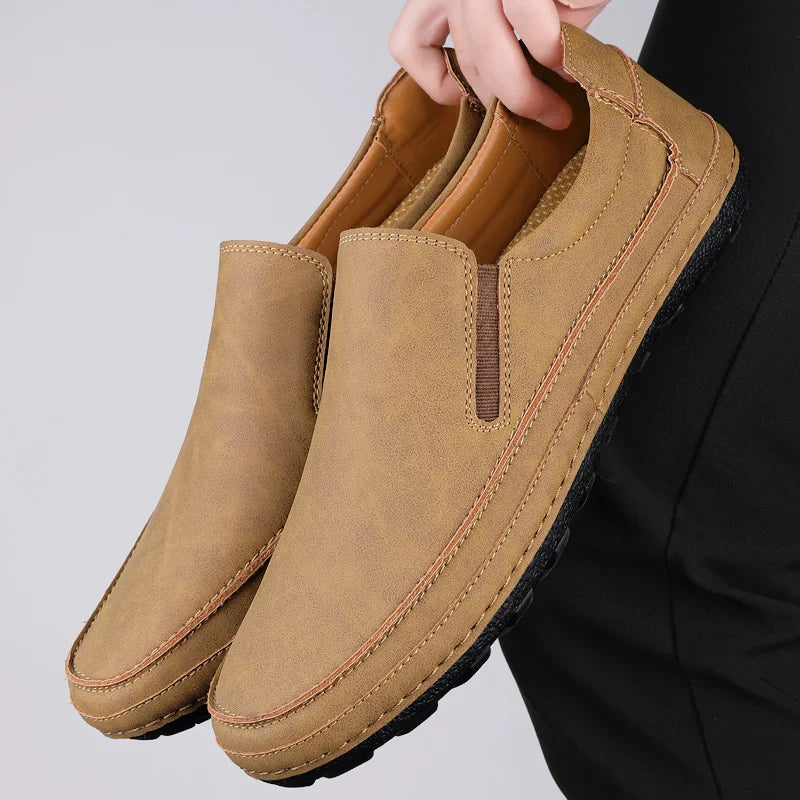 Bibor® | Nicol Genuine Leather Loafers