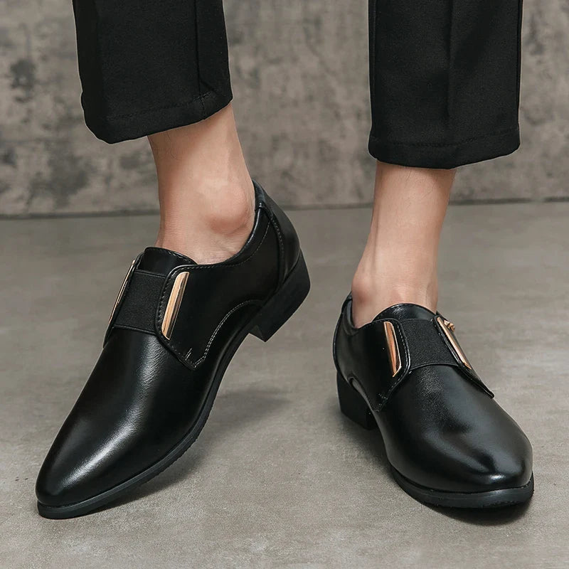 Domiciano® | Salvatore Genuine Leather Dress Shoes
