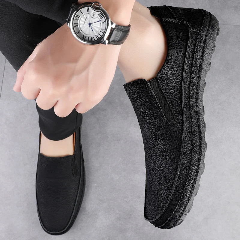 Bibor® | Nicol Genuine Leather Loafers