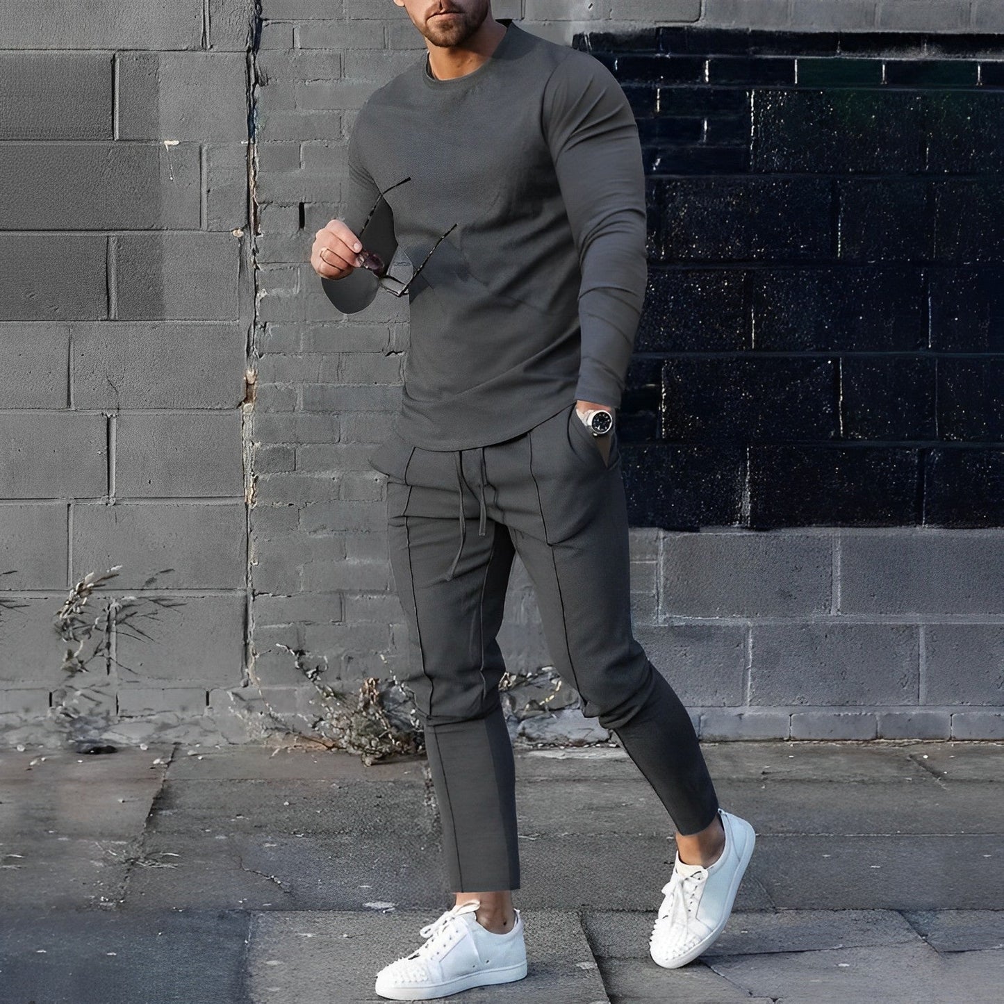 Adler® | Trendy Warm Sweater with Pants for Men