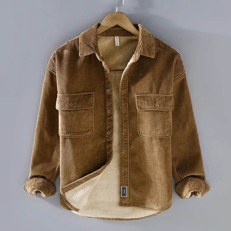 Alex® | Velvet Jacket With Fleece