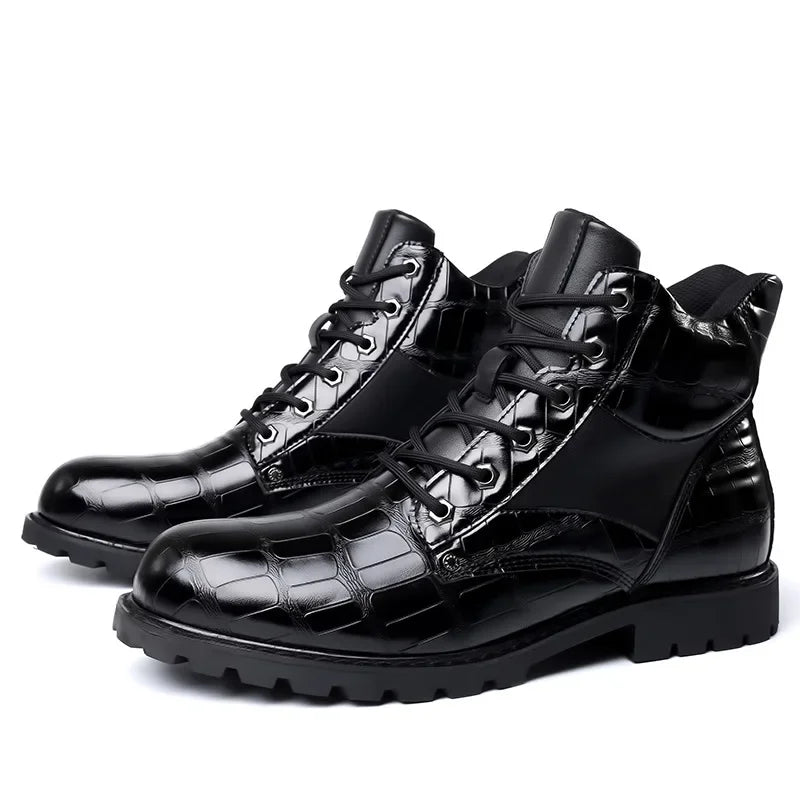 Pablo® | Exclusive crocodile leather boots