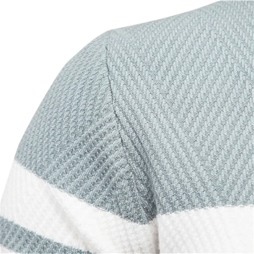 Elías® | Autumn Patchwork Sweater For Men