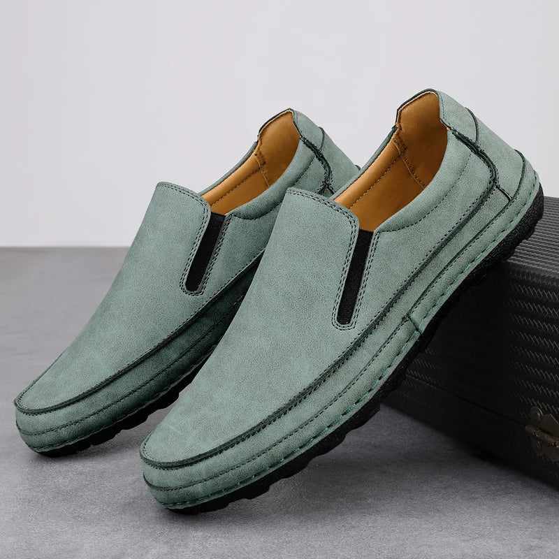 Bibor® | Nicol Genuine Leather Loafers