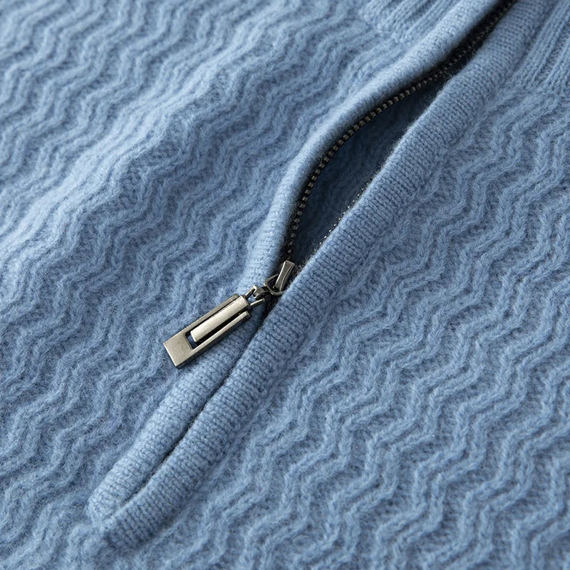 Ismael® | Half-zip wool sweater