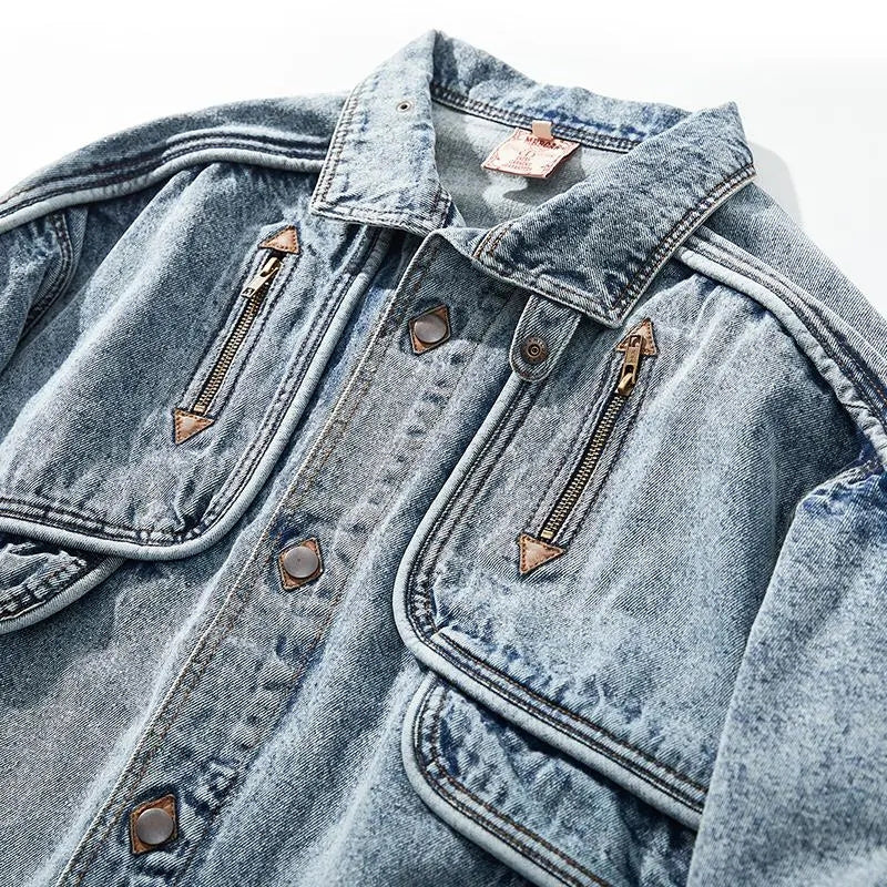 Gordon® | Fashionable Vintage Denim Jacket For Men