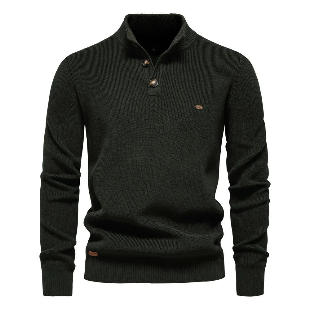 Joshua® | Men'S Sweater With Button Design