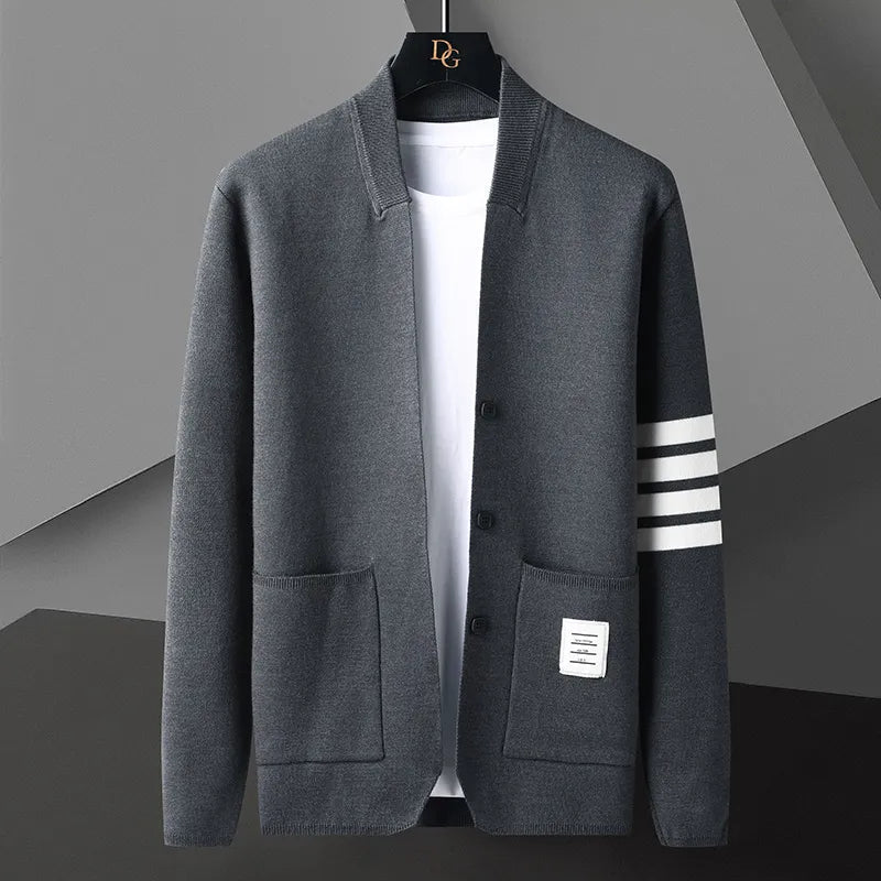 Lorenzo® | Elegant Striped Cardigan