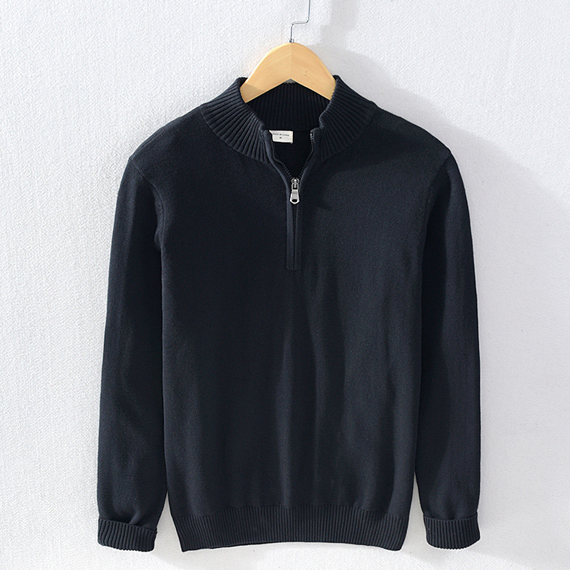 Alejandro® | Cotton Half-Zip Sweater