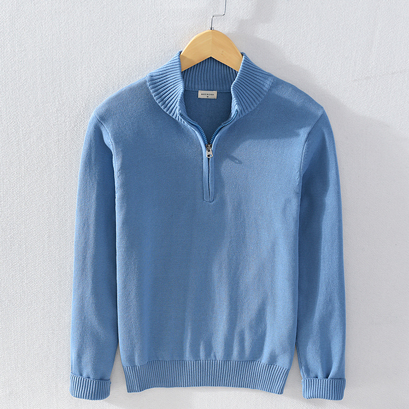 Alejandro® | Cotton Half-Zip Sweater