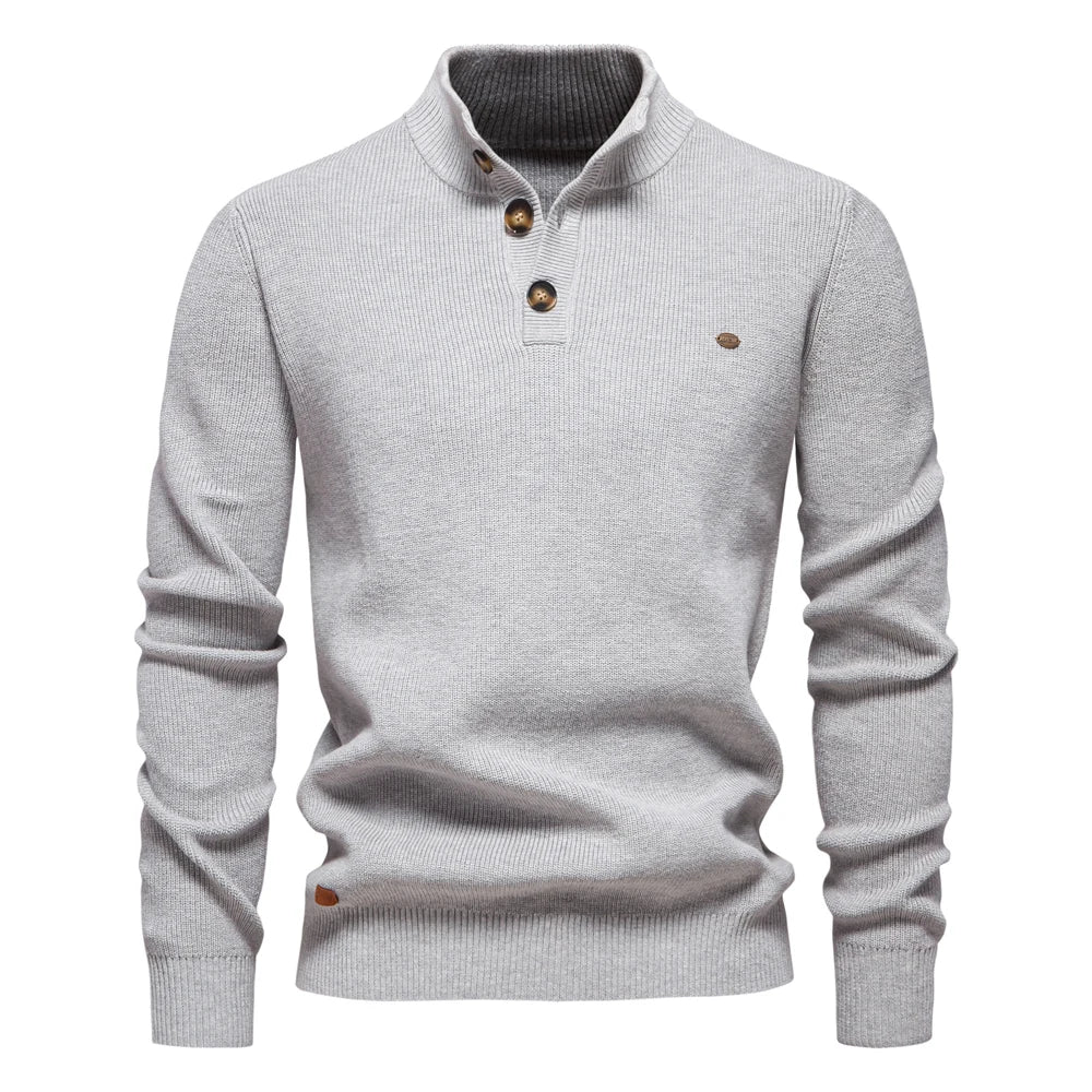 Joshua® | Men'S Sweater With Button Design