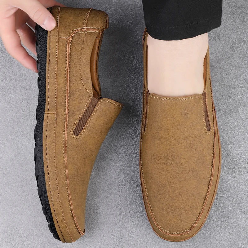 Bibor® | Nicol Genuine Leather Loafers