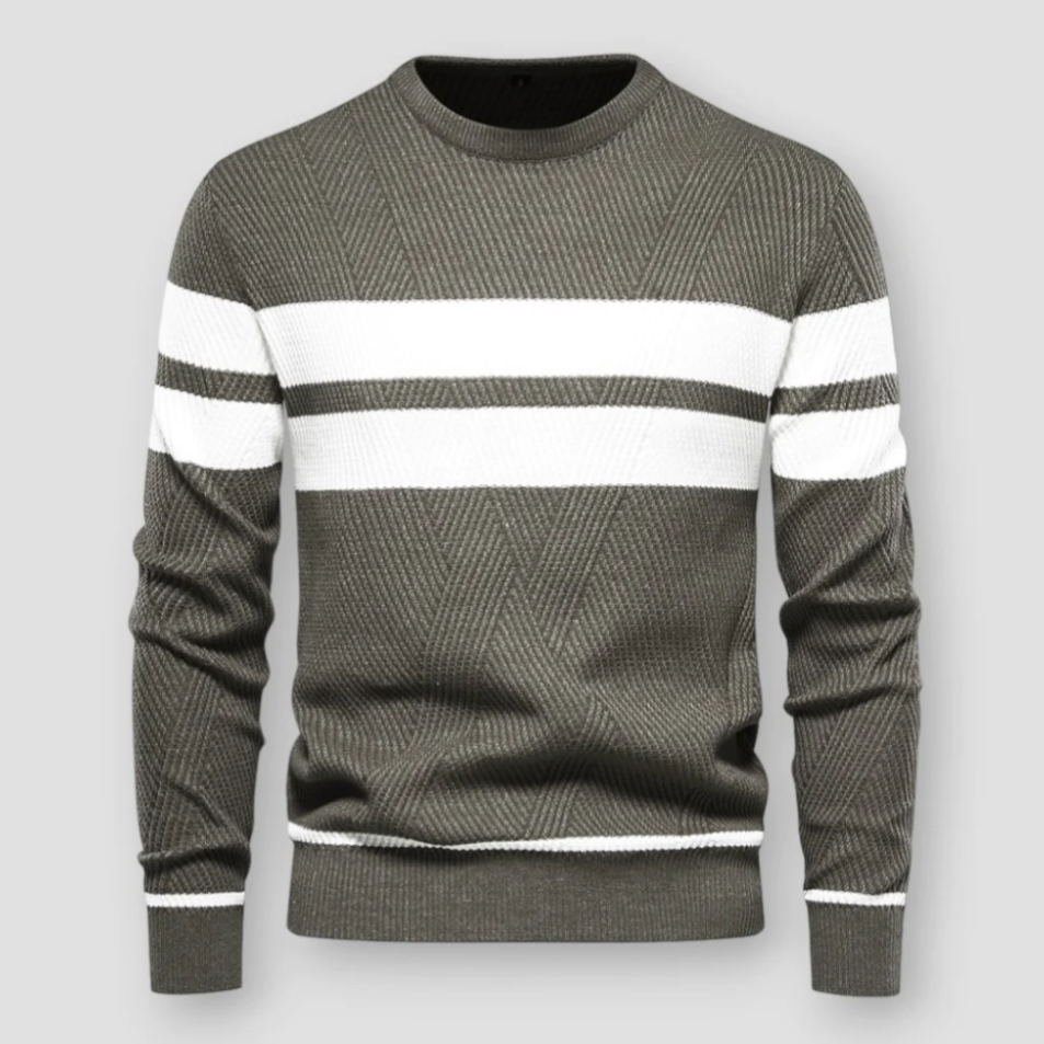 Bruno® | Men's Sweater With Stripes